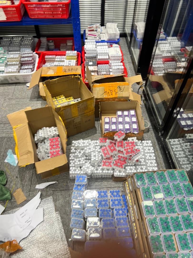 Warehouse inventory ready for shipment